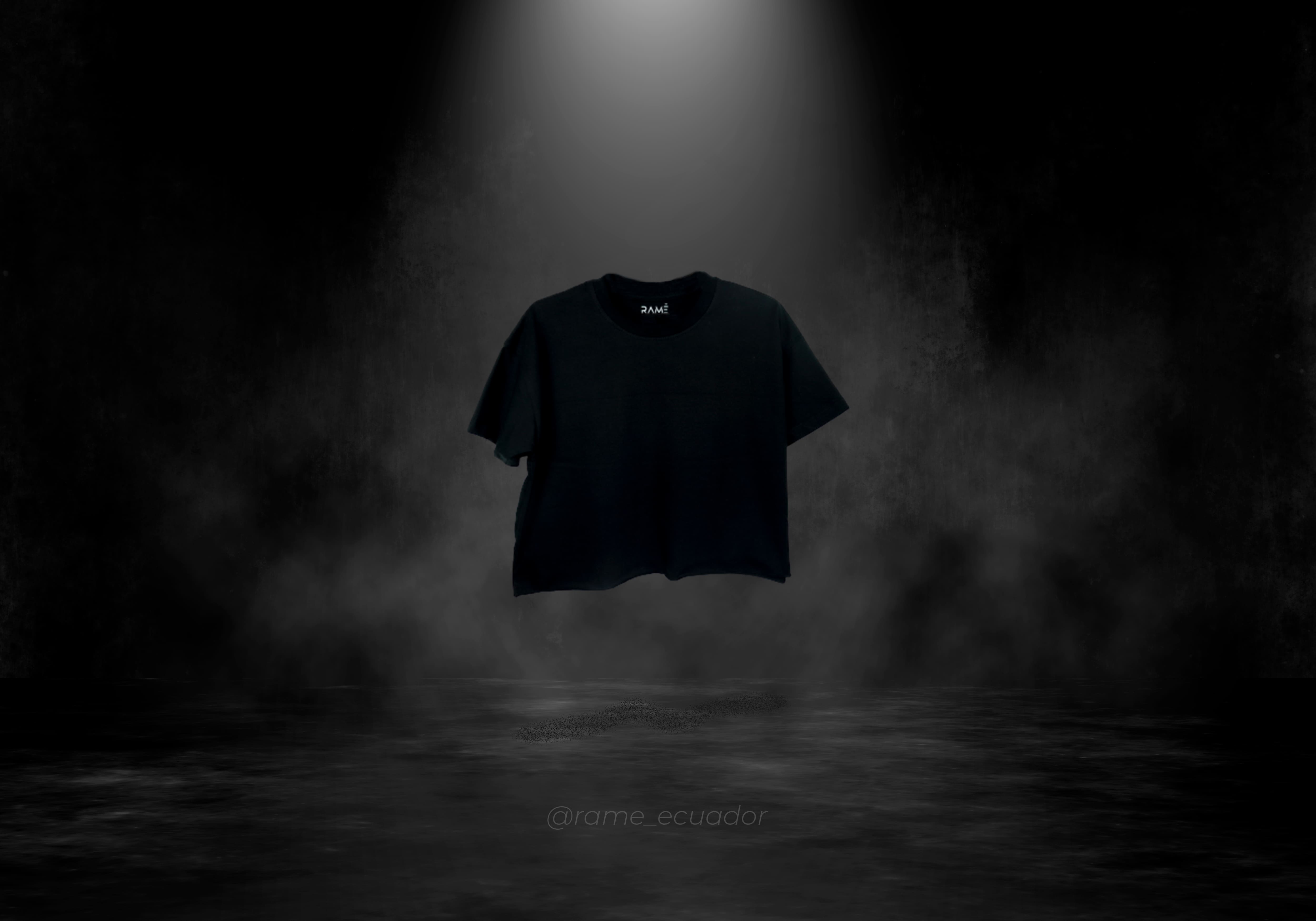 Ramé Black T-Shirt Smoke